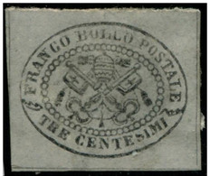 Pays : 245,4 (Italie: Eglise (Etats Pontificaux))  Yvert Et Tellier N° :   13 (*) - Etats Pontificaux