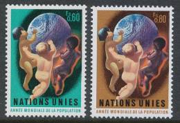 UN Geneva 1974 Michel # 43-44 MNH - Unused Stamps