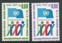 UN Geneva 1975 Michel # 50-51A MNH - Unused Stamps