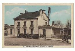 CP SAVIGNY SUR ORGE  N°3  LA GARE  - ECRITE EN 1934 - Savigny Sur Orge