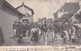 CPA - (Belgique) Syngem - Le Raid Militaire International Bruxelles Ostende 27 Aout 1902 Au Control De Syngem - Andere & Zonder Classificatie