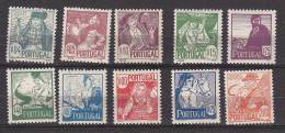 R4729 - PORTUGAL Yv N°616/25 **/* FOLKLORE COSTUMES ARTISANAT Petit Tache Sur 625 - Ungebraucht