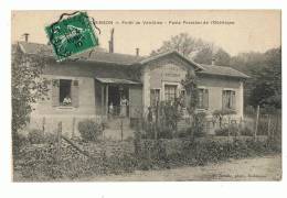 CP FORET DE VERRIERES  POSTE FORESTIER DE L OBELISQUE - ECRITE EN 1910 - Verrieres Le Buisson