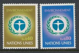 UN Geneva 1972 Michel # 25-26 MNH - Unused Stamps