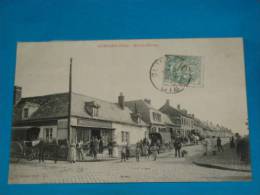 60) GUISCARD - Rue De Chauny ( Graineterie : CHAUMONT : FLAHAUX   - Attelages ) - Année 1907 - EDIT - Tristant - Guiscard