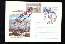 PALTINIS,HOHE RINNE,VERY RARE,ENTIER POSTAL, COVER STATIONERY,OBLIT.CONCORDANTE 1995,ROMANIA . - Emissions Locales