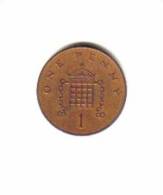 GREAT BRITAIN    1  PENNY  1994  (KM# 935) - 1 Penny & 1 New Penny