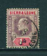 SIERRA LEONE - 1903 Edward VII 1d Used As Scan - Sierra Leone (...-1960)