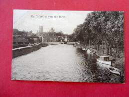 England > Cambridgeshire > Ely -----   Cathedral From The River  ---ca 1910== = = = = =  ====ref 709 - Ely