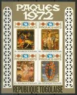 1972 Togo Easter Paintings MNH** Nat57 - Easter