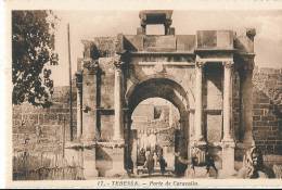 H H 358 / C P A - ALGERIE - TEBESSA  -PORTE DE CARACALLA - Tebessa