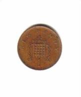 GREAT BRITAIN    1  NEW PENNY  1971  (KM# 915) - 1 Penny & 1 New Penny