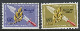 UN Geneva 1973 Michel # 30-31 MNH - Unused Stamps