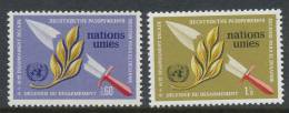 UN Geneva 1973 Michel # 30-31 MNH - Ongebruikt