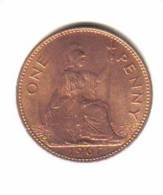 GREAT BRITAIN    1  PENNY  1967  (KM# 897) - D. 1 Penny