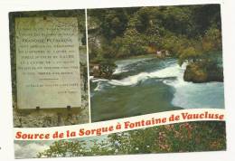 Cp, 84, Fontaine De Vaucluse,  Multi-Vues - Other & Unclassified