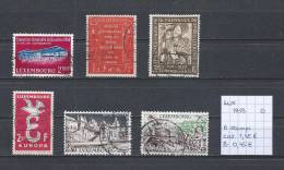 Luxemburg 1958 - 6 Zegels Gest./obl./used - Usati