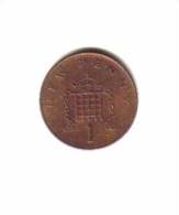 GREAT BRITAIN    1  NEW PENNY  1981  (KM# 915) - 1 Penny & 1 New Penny