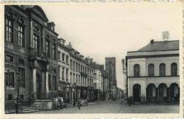 ATH :  Hotel De Ville Et Rue Aux Gades  (  Ecrit Avec Timbre ) - Ath