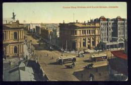 ADELAIDE   Tram  Strassebahn   1923.     Old Postcard - Adelaide