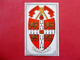 Embossed   Cambridge  Heraldic Series Ca 1910 - - - -   Ref 710 - Cambridge