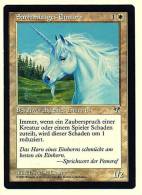 Karte Magic The Gathering  -  Beschwörung Eines Einhorns - Sanftmütiges Einhorn  -  Deutsch - Autres & Non Classés