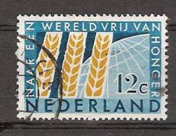 NVPH Nederland Netherlands Pays Bas Niederlande Holanda 784 Used Tegen Honger, Against The Hunger, Contra La Faim 1963 - Used Stamps