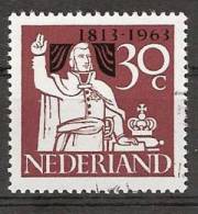 NVPH Nederland Netherlands Pays Bas Niederlande Holanda 810 Used Onafhankelijkheid, Independence,independencia 1963 - Gebraucht