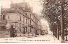 LYON ECOLE DE SANTE MILITAIRE ,AVENUE BERTHELOT,CHEVAL,PERSONNA GES REF 29537 - Lyon 7