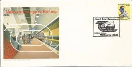 Melbourne Underground Rail Loop Handover Ceremony Museum Station 14 Nov 1980  Special Postmark - Postmark Collection