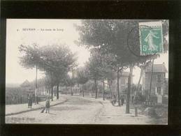 93 Sevran La Route De Livry édit. A.mangé N° 4 Animée - Sevran