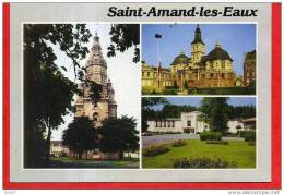 * SAINT AMAND Les EAUX-Multiples Vues-1987(Jeu TOURNEZ MANEGE Au Dos) - Saint Amand Les Eaux