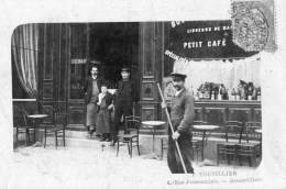 Gennevilliers.Rue Poissonnière.Café.Ets Toupillier. - Gennevilliers