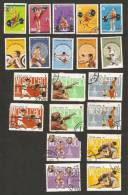 Bc17. Cuba, LOT Set Of 20 - SPORT 1973 Championship 1975 1979 Olympic Games Moscow ' 80 - Used Stamps