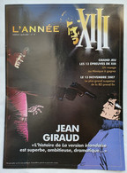 L'ANNEE XIII - VANCE / VAN-HAMME / GIRAUD - édition Spéciale N°4 - Archivio Stampa