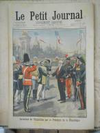 LE PETIT JOURNAL N° 492 - 22 AVRIL 1900 - OUVERTURE DE L'EXPOSITION 1900 PAR LE PRESIDENT - PAVILLON DE LA BULGARIE - Le Petit Journal