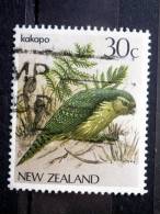 New Zealand - 1986 - Mi.nr.962 - Used - Birds - Kakapo - Strigops Habroptilus- Definitives - Used Stamps