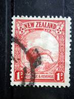 New Zealand - 1936 - Mi.nr.213 - Used - Local Representations - Birds - Kiwi - Apteryx Australis - Definitives - Usati