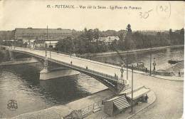 Puteaux Vue Sur La Seine Le Pont De Puteaux - Puteaux