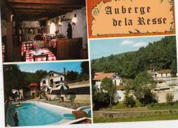 BR28499 Auberge De La Resse  Hotel Restaurant   La Salvetat Sur Agout  2 Scans - La Salvetat
