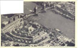 Royaume Unis - Angleterre - London - Tower And Tower Bridge From The Air - River Thames