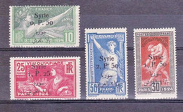 SYRIE - 1924 - YVERT N°149/152 * MH - COTE = 184 EUR. - JEUX OLYMPIQUES - Neufs