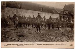 Cpa 60 Ribécourt - Spahis Marocains Campés Dans Une Ferme - 1914 - WW1 - Ribecourt Dreslincourt