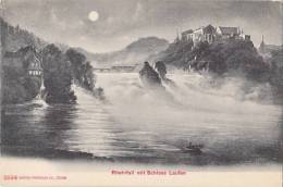 BR36698 Rheinfall Mit Schloss Laufen    2 Scans - Laufen-Uhwiesen 