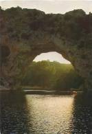 Les Gorges De L´Ardèche - Coucher De Soleil Au Pont D´Arc - Vallon Pont D'Arc