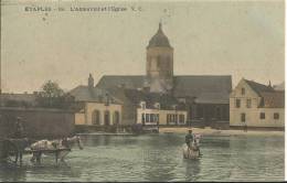 ETAPLES.  L'Abreuvoir Et L'Eglise - Etaples