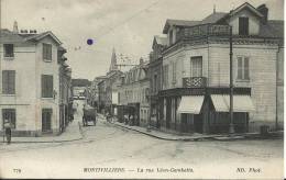 MONTIVILLIERS.  La Rue Léon-Gambetta - Montivilliers