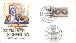 Germany - Mi-Nr 1116 FDC (o532)- - 1981-1990