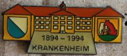 KRANKENHEIM - 1894 -1994 - CANTON DE ZUG - SUISSE - SCHWEIZ - HÔPITAL -     2 - Geneeskunde