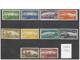 880-ALEMANIA SELLOS SERIE COMPLETA ESTADO DE WURTTEMBERG 1920 Nº 120/129.* 12,00€  2693-ALEMANIA SELLOS SERIE COMPLETA - Mint